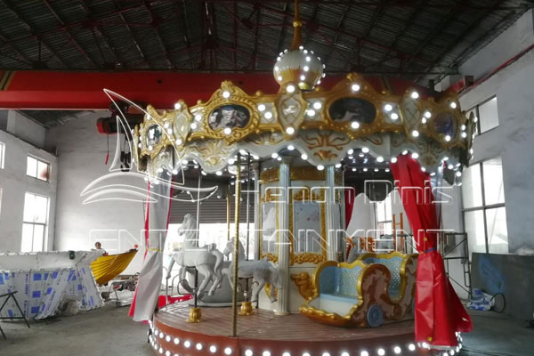 Family Amusement Park Antique Carousel Rides for Sale in Dinis