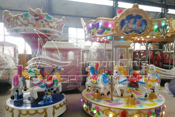 Portable/Moving Park Carousel Rides for Sale for Carnivals and Fairs