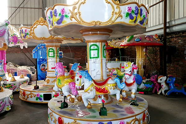 6 seats amusement park carousel for sale