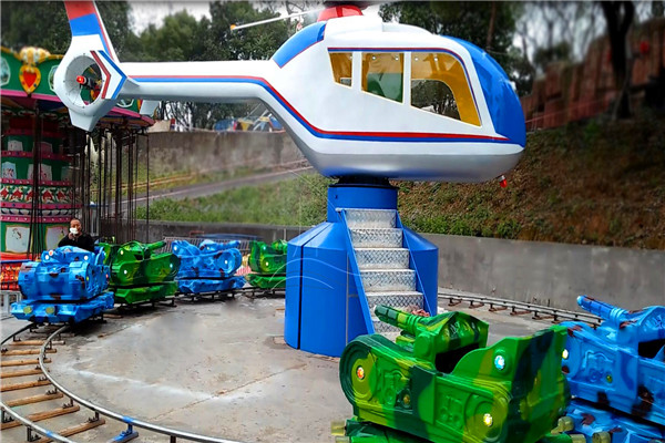 Amusement Helicopter Tanks War Ride for Sale