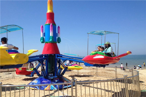 Amusement Park Airplane Ride in Dinis