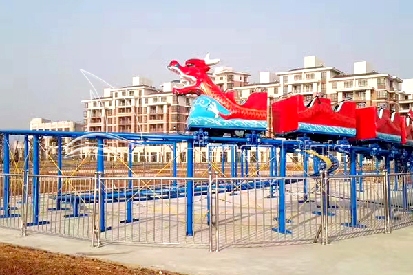 The Fastest Amusement Park Dragon Roller Coaster Rides in Theme Parks