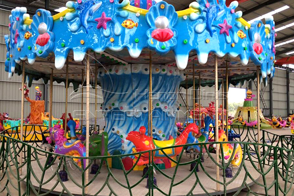 Animal Merry Go Round for Amusement Parks, Shopping Malls, Family Fun Centers.