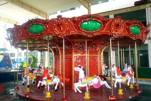 Antique Amusement Park Merry Go Round Rides for Shopping Malls, Supermarkets and Squares