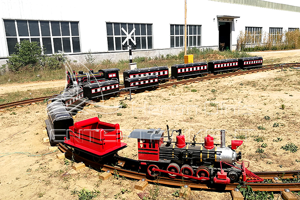 rideable train set