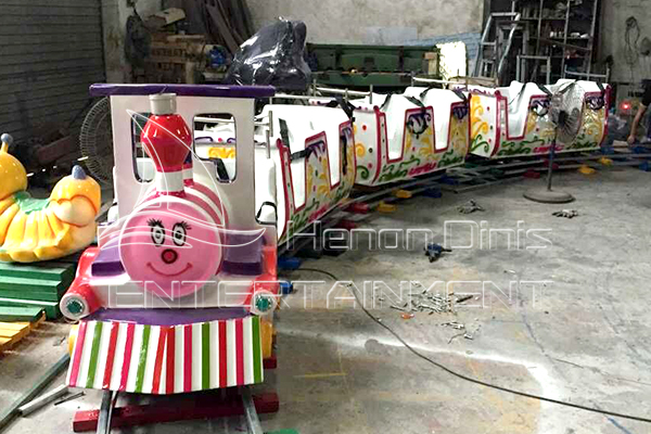 Hot Sale Cute Carnival Track Train Rides for Mall Kids Mainly for Entertainment in Dinis Factory