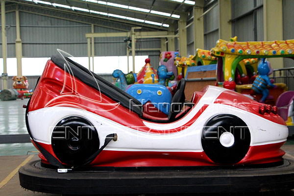 Ceiling Grid and Floor Net Electric Antique Bumper Cars in Dinis Plant