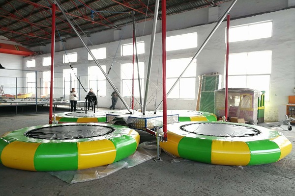 Cheap New Trampoline Bungee Carnival Games for Children