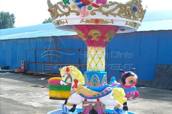 Buy Kids Coin Operated Carousel from Indoor Amusement Park Equipment Producer in China, Dinis