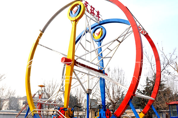 Crazy Amusement Park Adventure Ferris Wheel Car Rides in Theme Parks
