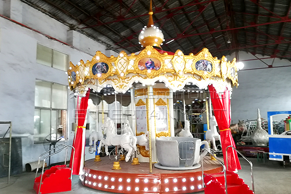 Dinis Customized Amusement Park Carousel Rides for Spain Customers