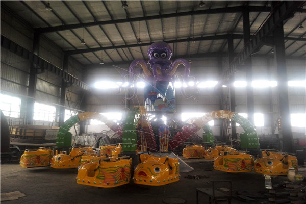 Dinis is A Giant Octopus and Mini Children's Octopus Fairground Rides Manufacturer in China