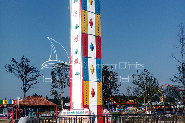 Extreme Amusement Park Jumping Frog Rides for Children in Parks