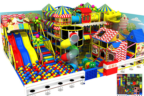 Indoor Play Equipment Naughty Castle from Dinis School Playground Equipment Supplier