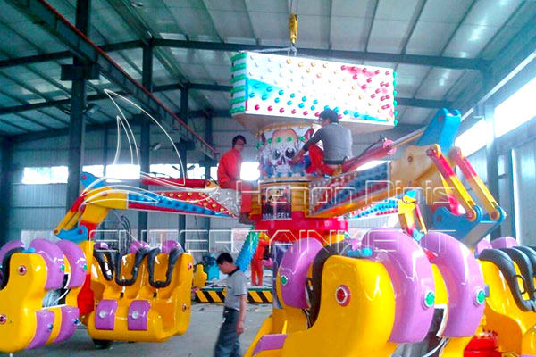 New Battery Operated Amusement Extreme Thrill Energy Storm Rides in Dinis's Exhibition Hall
