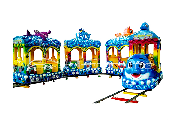 Small Rideable Ocean Train Rides for Kids to Have Fun in Indoor and Outdoor Places