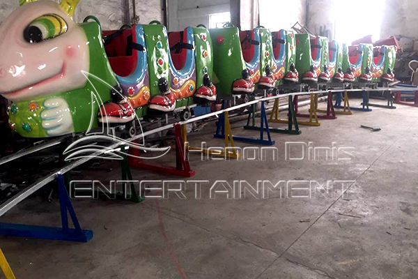 Outdoor Electric Spinning Fairground Amusement Park Rides with Tracks for Sale Manufactured by Dinis