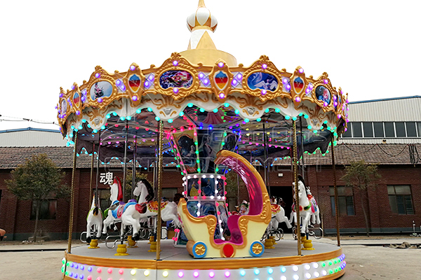 Portable Carousel for Sale from Dinis Mobile Carnival Rides Manufacturer in China