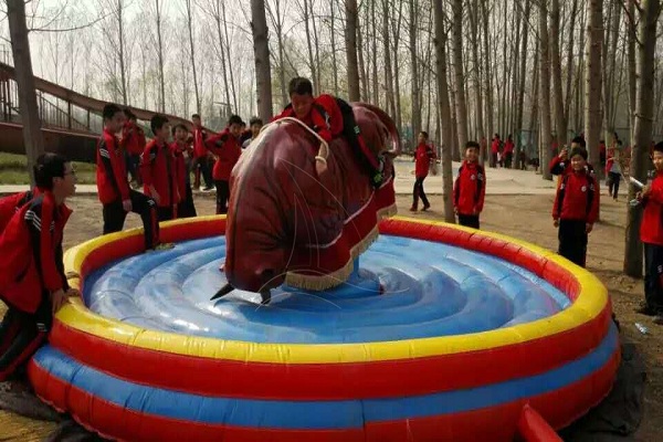 Purchase Mobile Theme Park Mechanical Bull Rides for Sale from Dinis Equipment Company