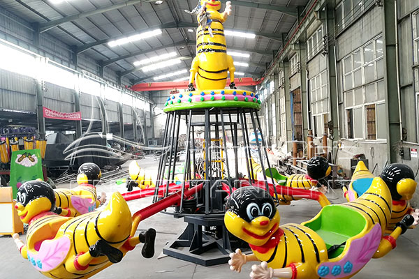 Small Indoor Amusement Ride Self-control Bee for Sale Displayed in Factory