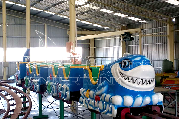 Order A Small Shark Roller Coaster Rides for Your Amusement Park from Dinis Manufacturer!