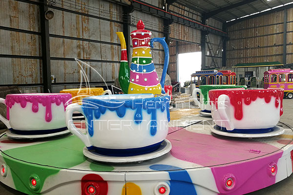 Buy Tea Cup Amusement Ride Funfair Ride Fairground Rides for Sale in Factory