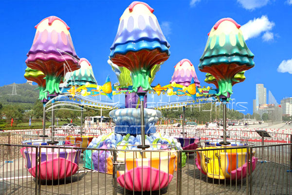 Top Amusement Happy Jellyfish Wave Swinger Ride Manufacturer, Dinis Factory
