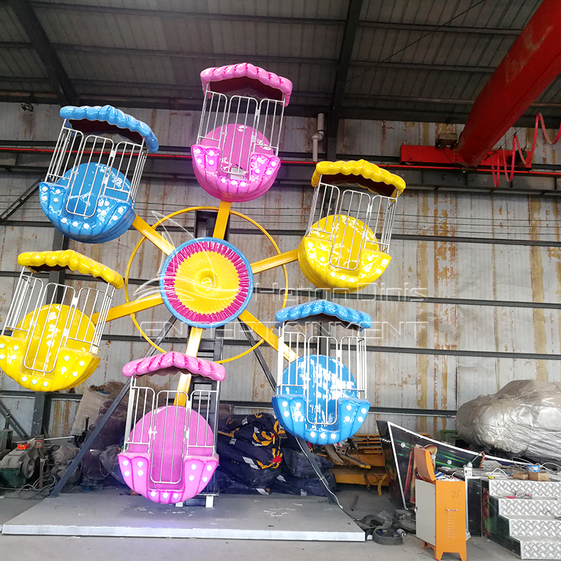 Outdoor Carnival Ride for Sale Ferris Wheel for Children Age 6 to 12 Manufactured by Dinis Factory